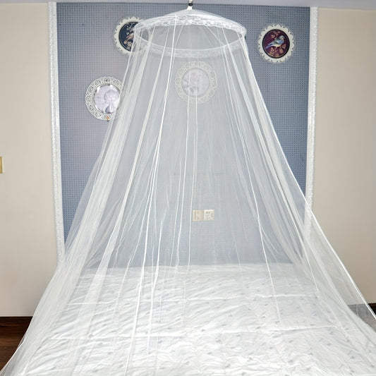 1pc Bed Canopy Mosquito Net, Bed Canopy For Room Decor - Insect Protection Hanging Canopy, Outdoor Camping, Garden Protection, No Opening